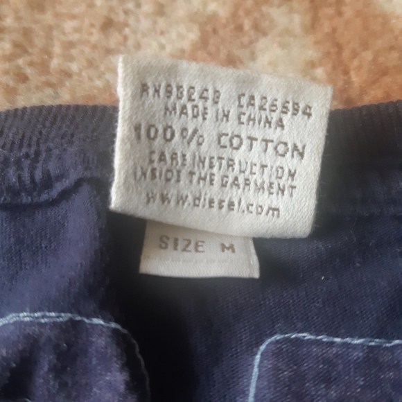 Diesel 'Since '78' long sleeve shirt - Picture 7 of 9